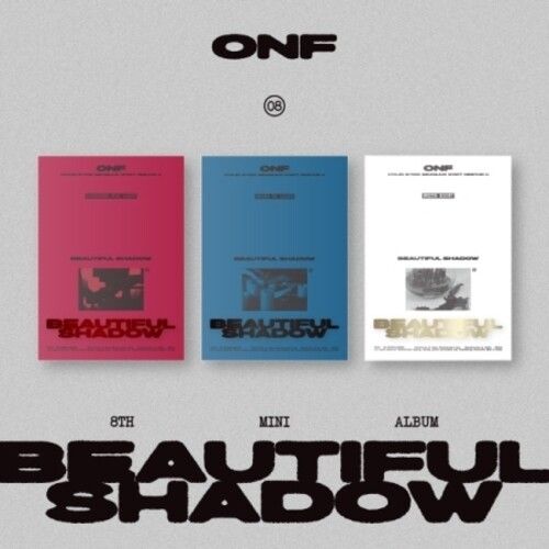 Onf - Beautiful Shadow - Random Cover - Incl. 108pg Photobook, Sticker, Polaroid, 2 Photocards + Folded Message Poster [Compact Discs] Photo Book, Photos, Poster, Stickers, Asia - Import