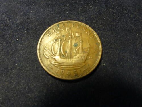 Royaume Uni 1/2 Penny 1946