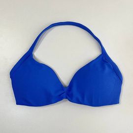 Soutien-Gorge De Sport À Impact Pour Femmes,Haut De Sport À Bretelles,Dos Nu,Avec Bonnets Amovibles,Vêtements D'entraînement,Haut Court,Sans Couture,Col Licou,Yoga.Electric Blue.L