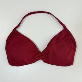 Soutien-Gorge De Sport À Impact Pour Femmes,Haut De Sport À Bretelles,Dos Nu,Avec Bonnets Amovibles,Vêtements D'entraînement,Haut Court,Sans Couture,Col Licou,Yoga.Scarlet.L
