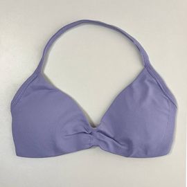 Soutien-Gorge De Sport À Impact Pour Femmes,Haut De Sport À Bretelles,Dos Nu,Avec Bonnets Amovibles,Vêtements D'entraînement,Haut Court,Sans Couture,Col Licou,Yoga.Lilac.L