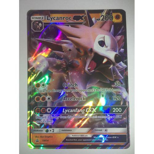 Lycanroc Gx Sm14 ( Lougaroc )