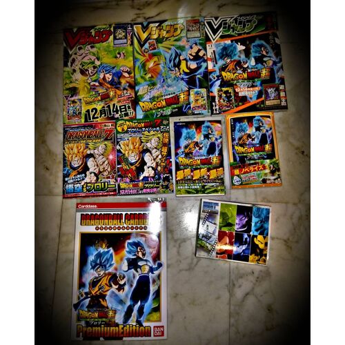 Dragon Ball Z Collection Film Broly Carddass Figurines Livres Manga