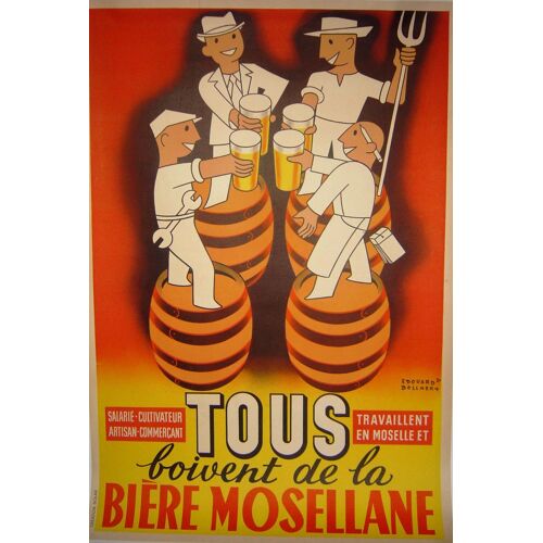 Affiche Bière Mosellane