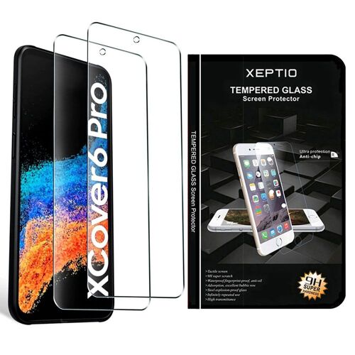 Vitre En Verre Trempé Pour Samsung Galaxy Xcover 6 Pro / Xcover6 Pro - Xeptio