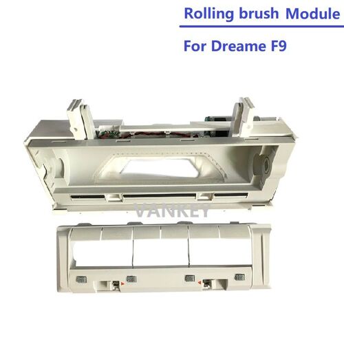 Module de brosse principale avec boîtier pour aspirateur Robot Dreame F9, pièces de rechange avec couvercle de brosse principale moteur, nouveau May06105487
