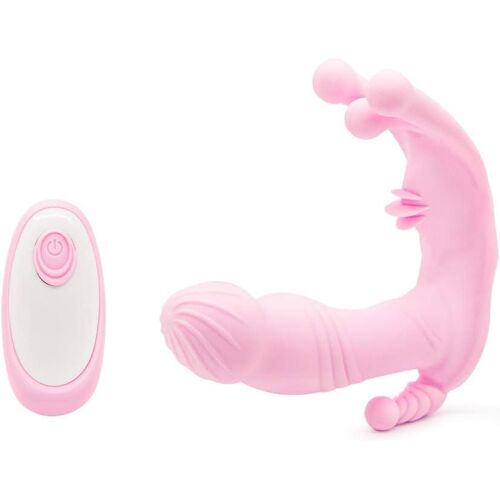 Wearable Vibrarator G-Spoot Sans Fil Télécommande Mas-Sager Avec Vibaration Modes Usb Étanche Rechargeable Silicone Vibarators For Les Femmes T-Shirt Silicone Material Fh5