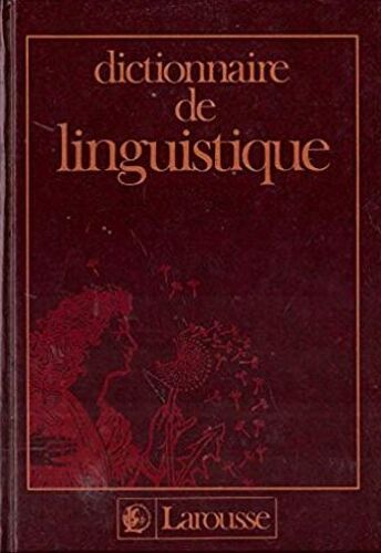 Dictionnaire Linguistique Relie (Tresors Du Fran)