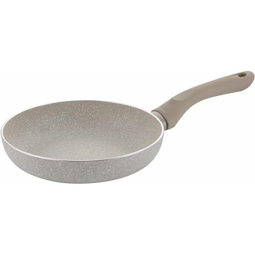 - Poêle Antiadhésive I Diamètre - 20 Cm I Poêles À Frire Sandy Organic I Poêle En Aluminium I Cuisinières En Tous Genres - Induction, Gaz, Plaque Électrique I Couleur Gris[X1006]