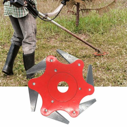 Tête de coupe débroussailleuse Eater Outil 6 Lames en acier Rasoirs 65Mn