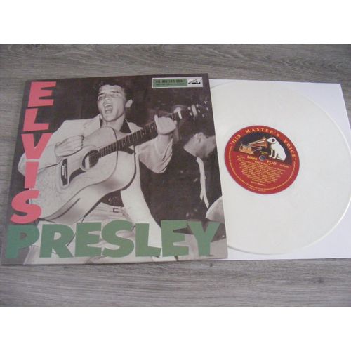 Elvis Presley Rock And Roll N°1 Hmv 25 Cm 33 Tours White Vinyl Blanc