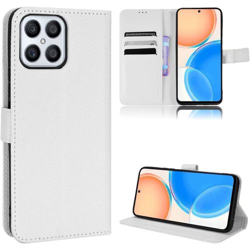 Coque Pour Iphone 7/Iphone 8/Iphone Se 2020,360 Degres Housse Tpu Flip Cover Portefeuille Bookstyle Pour Iphone 7/ Iphone Se 2020,Blanche