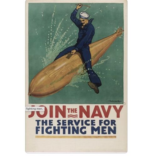 Affiche Join The Navy