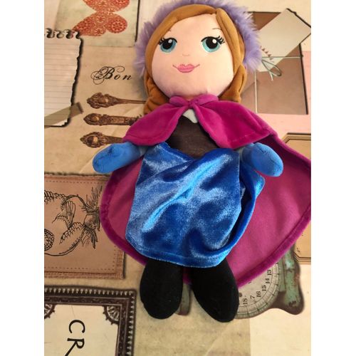 Poupée Souple Anna Reine Des Neiges 28 Cm