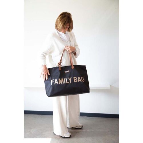 Sac À Langer Family Bag Noir - Childhome