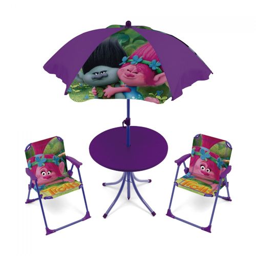 Room Studio Trolls - Set De Jardin 4 Pièces
