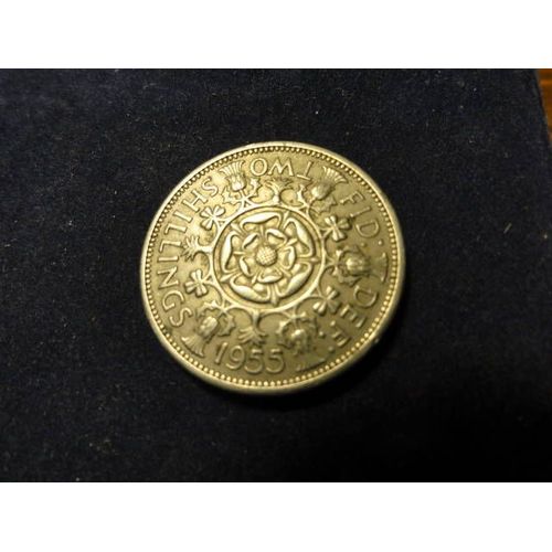 Royaume Uni 2 Schilling 1955