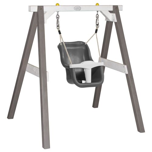 Axi Baby Swing Gris Et Blanc Avec Siege Gris Et Blanc