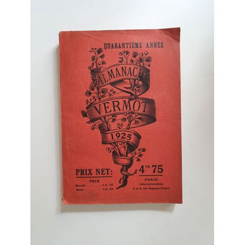 Almanach Vermot 1925
