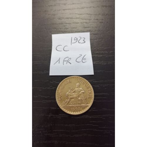 1 Franc Chambre De Commerce 1923 En L Etat Sur Les Photos