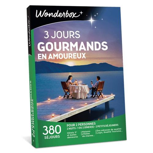 Wonderbox 3 Jours Gourmands En Amoureux