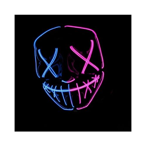 Masque Démon Halloween Led