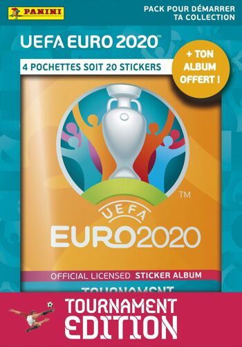 Panini Euro 2020-21 Stickers Album 4p
