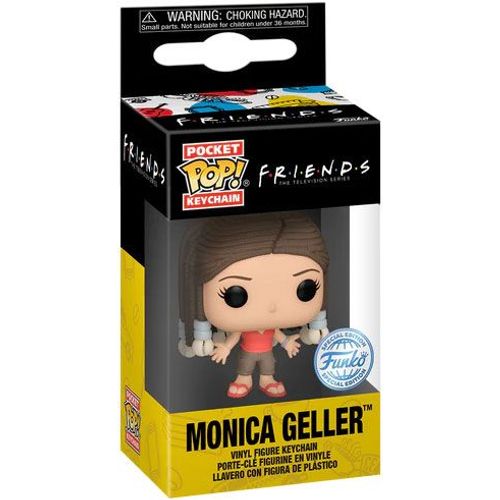 Friends - Pocket Pop Keychains - Monica Avec Tresses