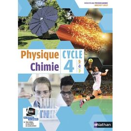 Physique Chimie Cycle 4 (5e/4e/3e)