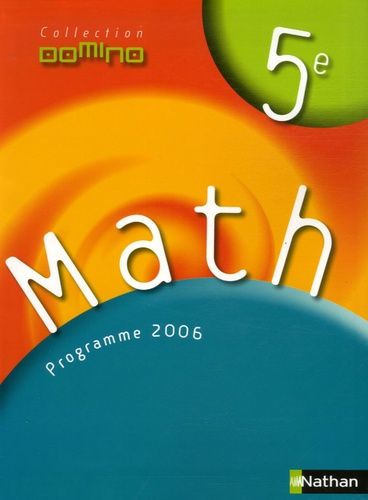 Math 5e - Programme 2006