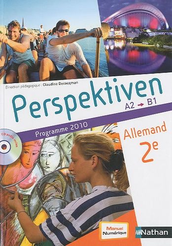Allemand 2e Perspektiven A2-B1 - Programme 2010 (1 Cd Audio)