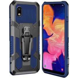 Coque Samsung Galaxy A10/M10 [Serie Armorbox] Robuste Avec Double Couche Coque De Support Pour Samsung Galaxy A10/M10 Housse Bleu