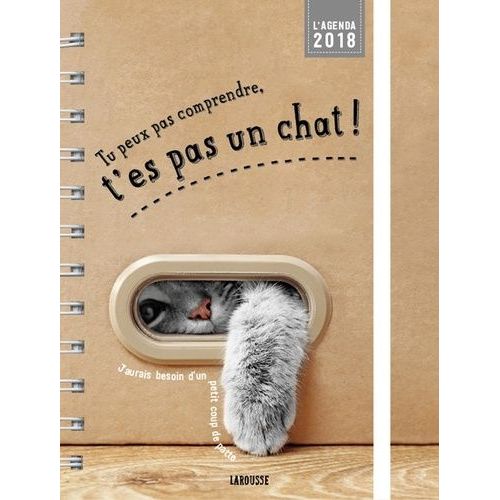 Agenda Tu Peux Pas Comprendre, T'es Pas Un Chat !