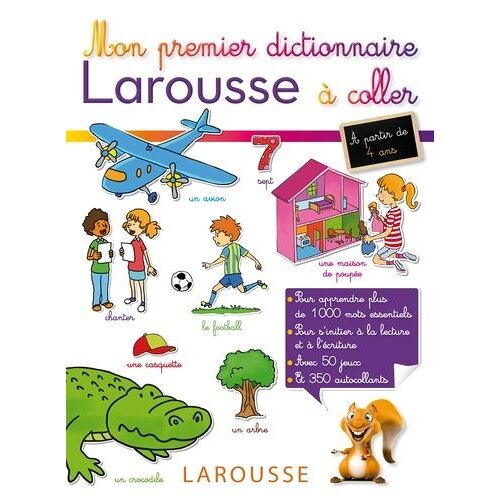 Mon Premier Dictionnaire Larousse À Coller