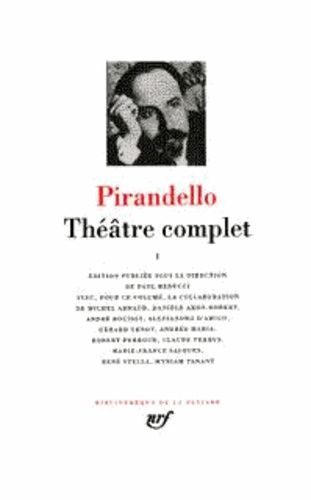Théâtre Complet - Tome 1