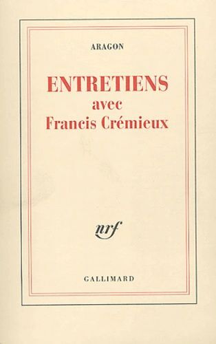 Entretiens Avec Francis Crémieux