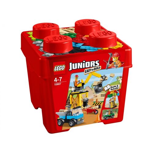 LEGO Juniors - Boîte de construction du chantier - 10667