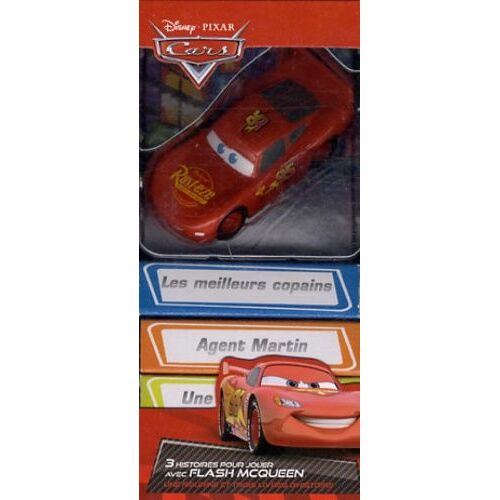 3 Histoires Pour Jouer Avec Flash Mcqueen - Une Figurine Et Trois Livres D'histoire
