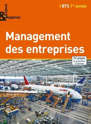 Management Des Entreprises Bts 1re Année