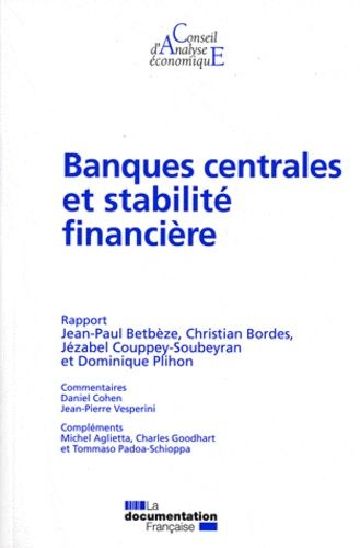 Banques Centrales Et Stabilité Financière