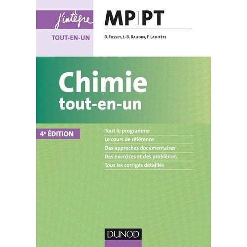 Chimie Tout-En-Un Mp-Pt