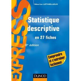 Statistique Descriptive En 27 Fiches