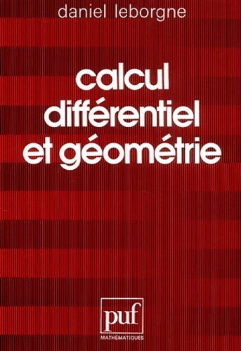 Calcul Différentiel Et Géométrie