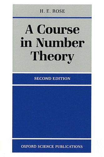 A Course In Number Theory
