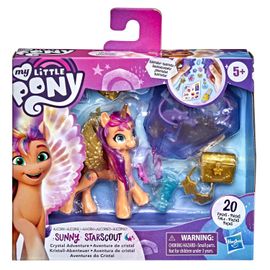 My Little Pony Plush My Little Pony: A New Generation Aventure de cristal avec l'alicorne Sunny Starscout