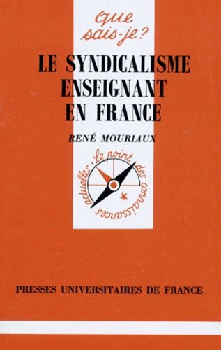Le Syndicalisme Enseignant En France