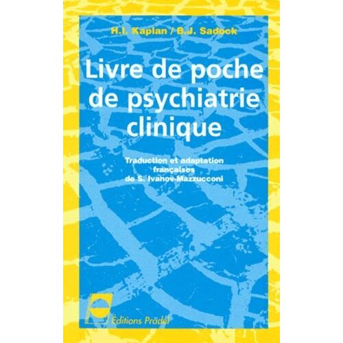 Livre De Poche De Psychiatrie Clinique