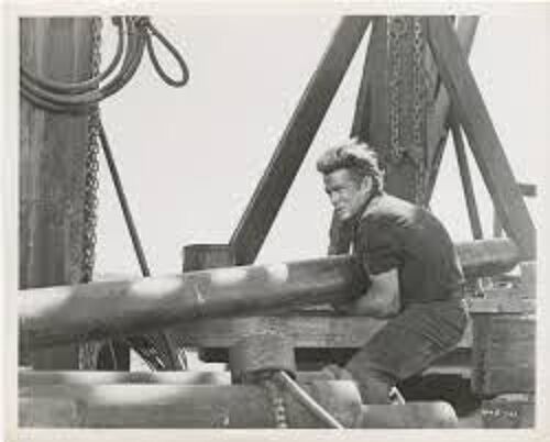 Geant - Giant - James Dean - George Stevens - Photos Affiche Synopsis Du Film 1956 En Noir Et Blanc 23x31 Cm