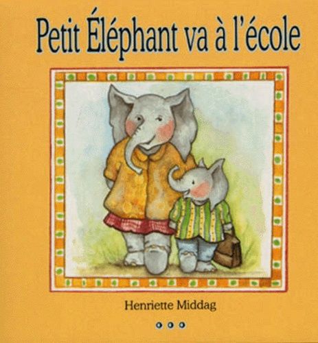 Petit Eléphant Va À L'école