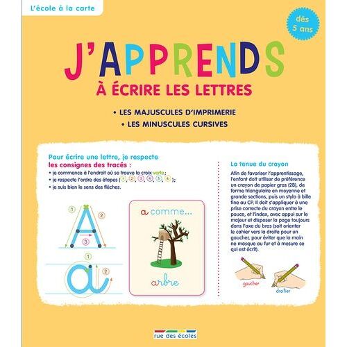 J'apprends À Écrire Les Lettres - Dès 5 Ans